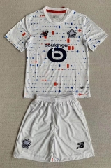 20224-25 Lille OSC Away White Soccer Uniform-AY