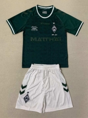 2024-2025 SV Werder Bremen Special Version Green Soccer Uniform-AY