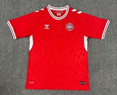 2024-25 Denmark Home Red Thailand Soccer Jersey AAA-512
