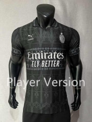 Player Version 2024-25 AC Milan Black Thailand Soccer Jersey AAA-CS