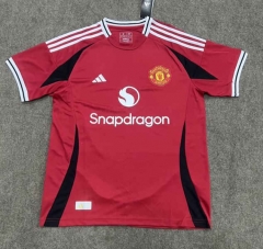 24-25 Manchester United Home Red Soccer Jersey AAA-0485