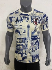 2024-2025 Japan Fashion Edition Yellow&Blue Thailand Soccer Jersey AAA-416