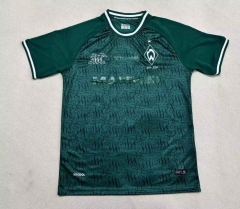 24-25 Commemorative Edition SV Werder Bremen Souvenir Version Green Thailand Soccer Jersey AAA-6032