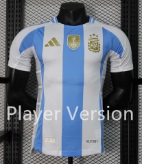 (with fifa2022 )Player Version 24-25 Argentina Home Blue&White Thailand Soccer Jersey AAA-888
