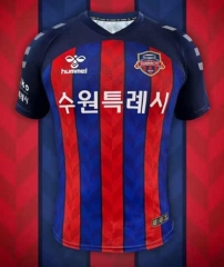 2024-2025 Suwon S BlueWings FC Home Red&Blue Thailand Soccer Jersey AAA-417
