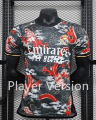 Player Version 2024-2025 Real Madrid Special Version Black&Red Thailand Soccer Jersey AAA-888