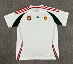 2024-25 Hungary Home White  Thailand Soccer Jersey AAA-9858