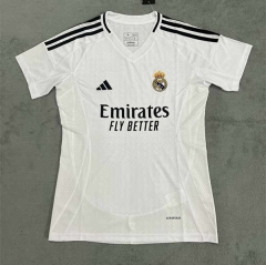 2024-2025 Real Madrid Home White Thailand Women Soccer Jersey AAA-4506