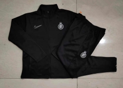 2024-2025 Al-Nassr FC Black Soccer Jacket Uniform -815