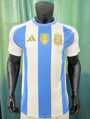 （With FIFA2022）2024-25 Argentina Home White &Blue Thailand Soccer Jersey AAA-503