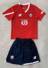 2024-2025 Lille Home Red Soccer Uniform-AY