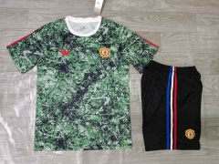 2024-25 Manchester United Green  Soccer Uniform-718