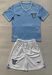 2024-2025 Lazio Home Blue Soccer Uniform-AY