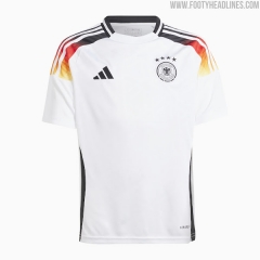 2024-25 Germany Home White  Thailand Soccer Jersey