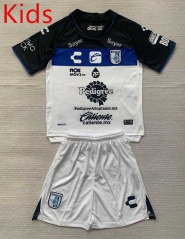 2024-2025 Queretaro Home Black&White kids Soccer Uniform-AY
