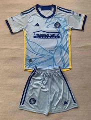 2024-25 Atlanta United FC Away Light Grey Soccer Uniform-AY