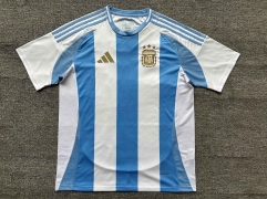 24-25  Argentina Home White&Blue Thailand Soccer Jersey AAA-2483