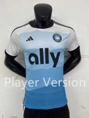 Player version 2024-25 Charlotte Home Blue Thailand Soccer Jersey AAA-9926
