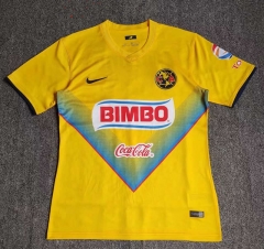（s-4xl）Retro Version 2014 Club America Home Yellow Thailand Soccer Jersey AAA-9171