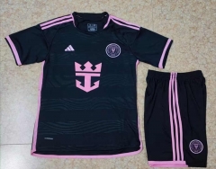 2024-25 Inter Miami CF Away Black Soccer Uniform-718