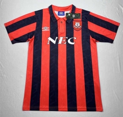 92-94 Retro Version Everton Away Red&Black Thailand Soccer Jersey AAA-709