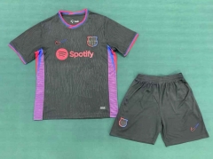 2024-25 Barcelona Black Soccer Uniform-6748