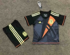 2024-2025 Argentina Goalkeeper Black Soccer Uniform-6748