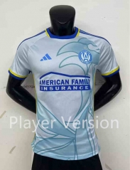 Player version 2024-25 Atlanta United  Away Blue Thailand Soccer Jersey AAA-9926