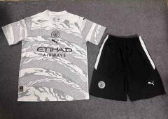 24-25 special edition Manchester City  White Soccer Uniform-718
