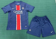2024-25 Paris SG Home Royal Blue LS Soccer Uniform-6748