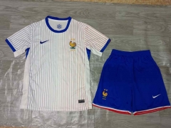 2024-2025 France Away White Soccer Uniform-718