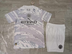 24-25 special edition Manchester City  White Soccer Uniform-718