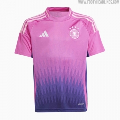2024-25 Germany Away Pink  Thailand Soccer Jersey