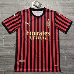 Retro Version 18-19 AC Milan Home Red&Black Thailand Soccer Jersey AAA