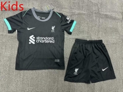 2024-25 Liverpool Black Kids/Youth Soccer Uniform-1506
