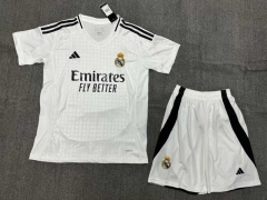 2024-25 Real Madrid Home White Soccer Uniform-1506