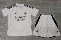 2024-25 Real Madrid Home White Soccer Uniform-718