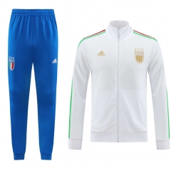 2024-2025 Italy White Thailand Soccer Jacket Uniform-LH