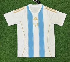 （s-4xl）2024-25 Argentina  White &Blue Thailand Soccer Jersey AAA-403