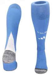 2024-25 Italy Home Blue  Soccer Socks