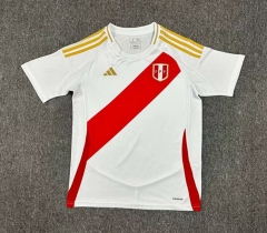 23-24 Peru Home White Thailand Soccer Jersey AAA-416