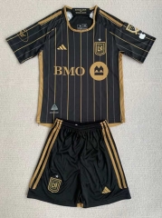 2024-25 Los Angeles FC Home Black Soccer Uniform-AY
