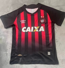 24-25 Atlético Paranaense Red&Black Thailand Soccer Jersey-709