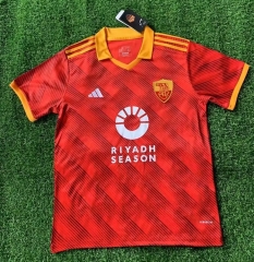 2024-2025 Roma 4th Away Red Thailand Soccer Jersey AAA-7902