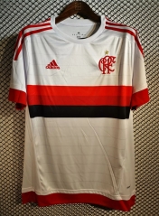 Retro Version 15-16 Flamengo Away White Thailand Soccer Jersey AAA-2669