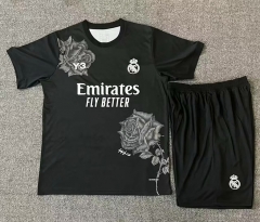2024-25 Real Madrid Black Soccer Uniform-709