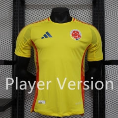 Player Version 2024-2025 Colombia Home Yellow Thailand Soccer Jersey AAA-888