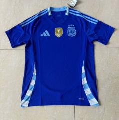 2024-25 Argentina Away Blue Thailand Soccer Jersey AAA-503