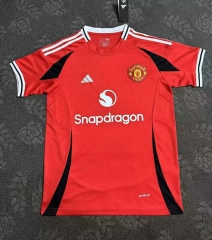 24-25 Manchester United Home Red Soccer Jersey AAA-0485