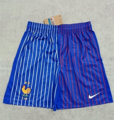 2024-25 France Away Royal  Blue Thailand Soccer Shorts